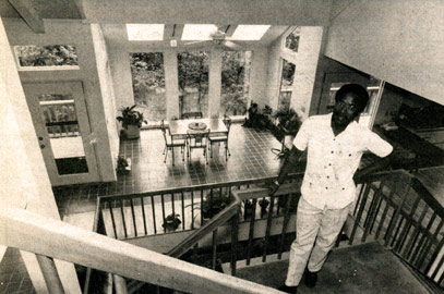 Photo: Freeman Ledbetter in his home